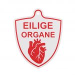 Autoschilder für die Windschutzscheibe Aufschrift Eilige Organe- Painpoint Kunststofftechnik